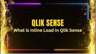 Qlik Sense interview Questions in Telugu  Inline load in Qlik Sense [upl. by Ynhoj465]