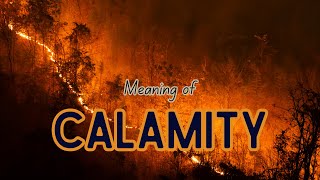 What is the meaning of Calamity [upl. by Lonne]