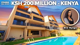 Touring a 200 Million House  Lavington Nairobi [upl. by Filip339]