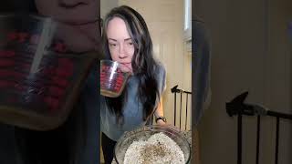 Granolas expensive make it Coconut granola sahm cooking meal prep recipe vlog momlife [upl. by Soelch596]