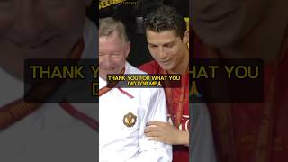 Ronaldo’s Special Bond With Sir Alex ❤️ shorts football [upl. by Maker96]