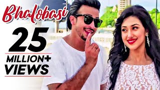 Bhalobashi  ভালোবাসি  Raja Babu Movie Song  Shakib Khan Apu Biswas Bobby Haque Misha Sawdagor [upl. by Alaecim560]