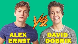 David Dobrik Vines Vs Alex Ernst Vines WTitles Best Vine Compilation 2017 [upl. by Rowland]