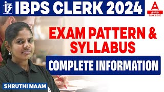 IBPS Clerk Syllabus 2024 in Tamil  IBPS Clerk Syllabus and Exam Pattern 2024 in Tamil [upl. by Llyrrad]