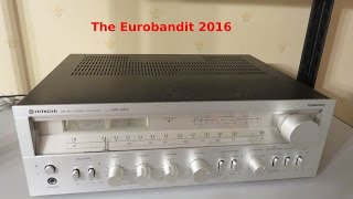 Hitachi SR604 Stereo Receiver Review amp Sound Test Made Between 1979  1980 [upl. by Nosrettap]