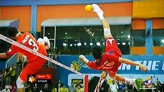 Sepak Takraw ISTAF Super Series 201314 Mens Final MALAYSIA  THAILAND Full Match [upl. by Oirevas166]