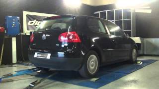 Reprogrammation Moteur  VW Golf 5 tdi 105cv  164cv Dyno Digiservices Paris [upl. by Massarelli983]