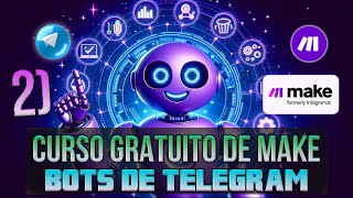 ✅ Curso Gratuito de Make en Español 2⃣ Bots de Telegram [upl. by Ancelin818]