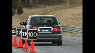 Motorweek 2004 Kia Amanti Road Test [upl. by Akkire]