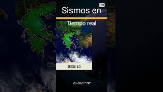 Sismo hoy en Grecia Central  Magnitud 43 en Nomos Voiotias  Últimos Reportes [upl. by Rfinnej]