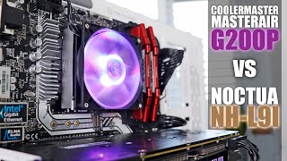 Better than the Noctua NHL9i  Cooler Master MasterAir G200P review [upl. by Ankeny]