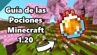 Guía Completa y Actualizada de las Pociones en Minecraft 120 [upl. by Dyrraj142]