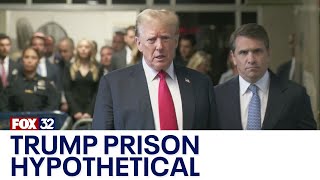 What happens if Trump is sentenced to prison Expert weighs in [upl. by Damicke289]