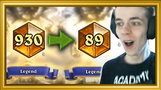 INSANE CLIMB Absolutely Dominating The Ladder Hearthstone Scholomance Academy [upl. by Downes]