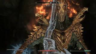 💀Elder Scrolls V Skyrim💀Defeating Ahzidal LEGENDARY Difficulty [upl. by Larimer]