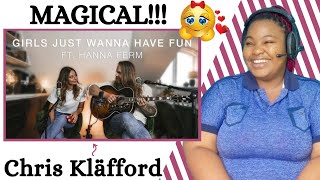 Chris Kläfford Feat Hanna Ferm  Girls Just Want To Have Fun  Reaction [upl. by Adelaida]