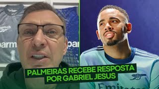 🟢 BOLETIM 0410  GABRIEL JESUS NO PALMEIRAS Verdão recebe resposta do Arsenal [upl. by Bartel]