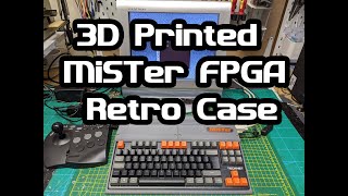 My 3d printer MiSTer FPGA retro wedge case [upl. by Lednyk666]