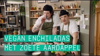 24Kitchen  Job amp Perry’s enchiladas met zoete aardappel  Wat Eten We Vandaag  Afl 92 [upl. by Kappel]