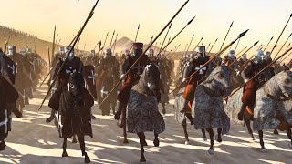 Crusader Army vs Fatimid Caliphate  Epic 20000 Unit Cinematic Total War Battle [upl. by Benoite578]