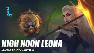 High Noon Leona  Wild Rift [upl. by Atekan616]