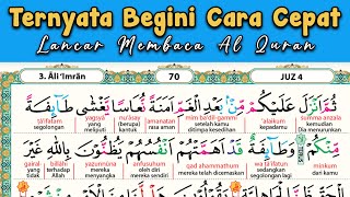 BELAJAR NGAJI QURAN Cara Mudah Cepat Lancar Membaca Al Quran QS Ali Imran 154157 [upl. by Nylesoj578]