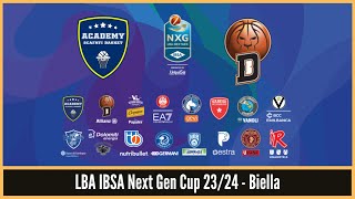 LBA IBSA Next Gen Cup 2324  Biella  ACADEMY SCAFATI BASKET vs ALLIANZ DERTHONA TORTONA [upl. by Yam296]