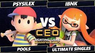 CEO 2024  Psysilex Ness Vs ibnk Inkling Smash Ultimate  SSBU [upl. by Onitsuj]