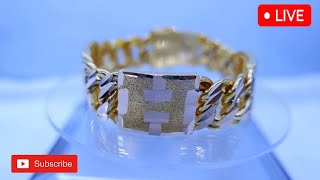 Wow heres how to make a beautiful 18k gold bracelet 🔥🔨 Gold18k gold viral video jewellry [upl. by Letnom]