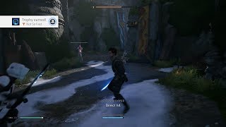 STAR WARS Jedi Fallen Order  How to unock Not So Fast Trophy  Achievement [upl. by Assetniuq]