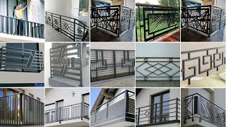 Balcony Grill Design 2023  Top 60  Modern Balcony Grill Design  SSF  Iron Railing Front Railing [upl. by Yregram]