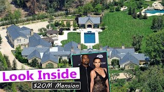 Kim Kardashians 60 MILLION Hidden Hills Mansion Revealed BEFORE and AFTER [upl. by Mrots218]