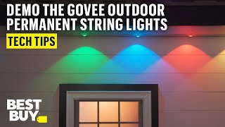 Controlling the Govee Outdoor Permanent String Lights [upl. by Audley]