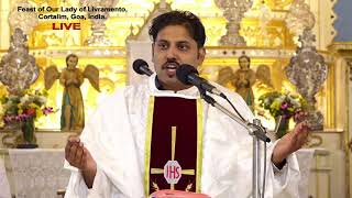 Feast mass of Our Lady of Livramento  Sts Philip and James Church Cortalim  Goa [upl. by Marla663]