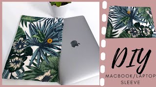 HOW TO MAKE A MACBOOK  LAPTOP BAG IN 30 MINS 2023 EASY DIYSEWING PROJECT UNDER 30 MINS [upl. by Chouest]