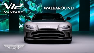 V12 Vantage Walkaround  Aston Martin [upl. by Ayatahs]