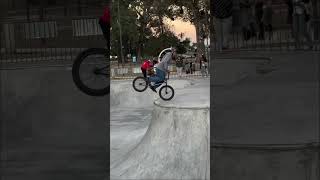 GASPAR GUENDULAIN GTURN ON VERT bmx bsdforever skatepark cordoba [upl. by Yahsram591]