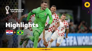 Penalty DRAMA  Croatia v Brazil  QuarterFinal  FIFA World Cup Qatar 2022 [upl. by Yelyr]