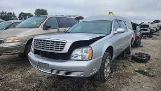 2003 Cadillac Hearse at UPull Salvage Yard in Minnesota [upl. by Kruter]