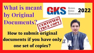 GKS Graduate 2022 How to submit original copies if you have only one set of copies [upl. by Kall455]