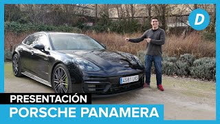 Porsche Panamera 2021 ¿Mejor compra que un Taycan  Primera prueba  Diariomotor [upl. by Canale862]