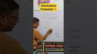 Ionisation potentialperiodicityperiodic tablechemical bondchemistryshortsneetncerttricks [upl. by Narcho]