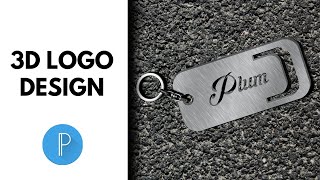 Pixellab keychain 3d Logo Design Pixellab Tutorial 2024 [upl. by Kendrick]