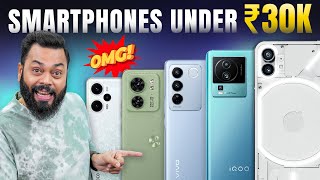 Top 5 Best Smartphones Under ₹30000 Budget⚡June 2023 [upl. by Ja]