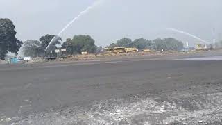 Oasis Dust Suppression Sprinkling system for Haul Road for coal mines using Dust Suppression Nozzles [upl. by Zaid]