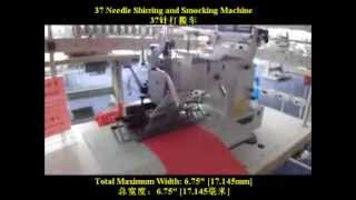 37 Needle Smocking Machine [upl. by Axe]