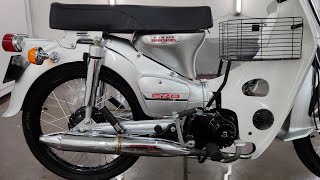 FULL RESTORATION ABANDONED MOTORCYCLE HONDA C70Z DONE [upl. by Araic862]