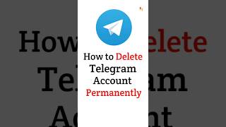 How to Delete Telegram Account Permanently shorts telegram [upl. by Frerichs]