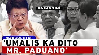 Marcoleta Nagsalita na Sa Away Nila ni Paduano [upl. by Welton]