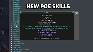 POE 2 A Preview of Some New SkillsGems [upl. by Eidur]